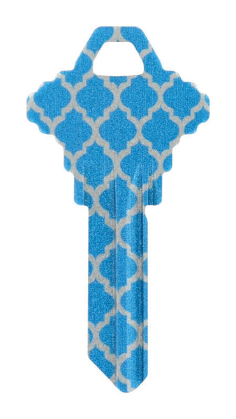Llave universal en blanco Hillman DIVA Moroccan House/Office, única para universal (paquete de 6).
