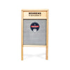 Behrens Galvanized Steel Scrub Surface Washboard 24.5 L x 12.5 W in.