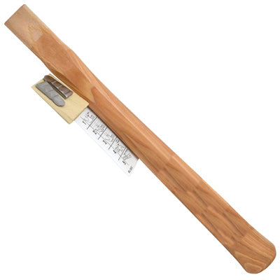 Vaughan 12 in. American Hickory Claw Hammer Replacement Handle Natural 1 pc