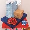 Hennessy Gift Wrap Repeat-A-Bow Red Gift Bows (Pack of 4)