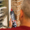 Sashco Lexel White Synthetic Rubber All Purpose Caulk 10.5 oz (Pack of 12)