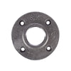 STZ Industries 1-1/4 in. FIP each Black Malleable Iron Floor Flange - Open Box