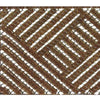Sports Licensing Solutions Wire Brush Brown Coir Coco Mat 30 in. L x 18 in. W