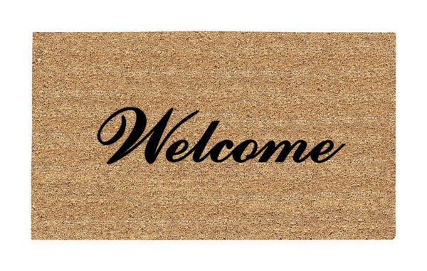 MAT COIR WELCOME 16X27"