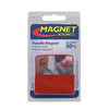 Magnet Source 2 in. L X .75 in. W Red Handle Magnet 50 lb. pull 1 pc