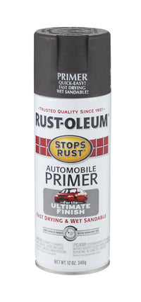 Rust-Oleum Stops Rust Dark Grey Primer 12 oz. (Pack of 6)