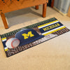 University of Michigan Baseball Runner Rug - 30in. x 72in.
