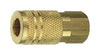 Amflo Brass 1/4 in. I/M Style Coupler 3/8 in. Female NPT 1 pc. (Pack of 10)
