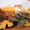 Celebrations 9 ft. Unlit Fall Leaves Garland (Pack of 4)
