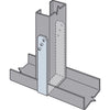 Simpson Strong-Tie 3.6 in. H X 1.3 in. W X 7.2 in. L Galvanized Steel Stud Plate