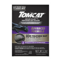Tomcat Advanced Bait Station and Bait Blocks For Mice 2 pk - Deal of The Week