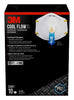 3M N95 Sanding and Fiberglass Cup Disposable Respirator Pro-Series Valved White 10 pc. (Pack of 4)