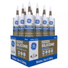 GE Silicone 2 Brown Silicone 2 Window and Door Silicone 10.1 oz. (Pack of 12)