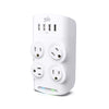360 Electrical Revolve 4 outlets Wall Tap Surge Protector White 1080 J - Open Box
