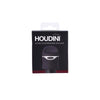 Houdini Black Plastic/Silicone Champagne Sealer