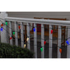 Celebrations Platinum LED C9 Multicolored 25 ct String Christmas Lights 25 ft.