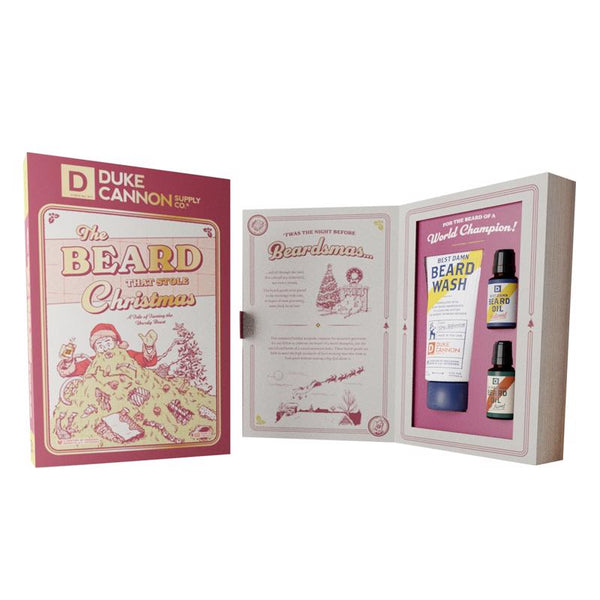 Duke Cannon Best Damn The Beard that Stole Christmas Gift Set 1 pk (Pack of 6)