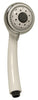 PlumbCraft HydroSpin White 6 settings Handheld Showerhead 2 gpm