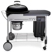 Weber Performer Deluxe Charcoal Grill 22 Inch Black with Touch N Go Ignition System