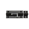 National Hardware 8 in. L Black Steel Heavy Duty Barrel Bolt 1 pk