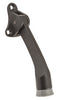 National Hardware Zinc w/Rubber Tip Satin Nickel Silver Kick-Down Door Holder Mounts to door .7 in.