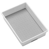 Madesmart White Plastic Drawer Organizer Bin