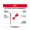 Milwaukee Shockwave 5/32 in. X 6 in. L Carbide Hammer Drill Bit Hex Shank (Pack of 3)
