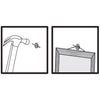 Hillman AnchorWire Brass-Plated Assorted Quick Hanger 10 lb. 6 pk (Pack of 10)
