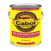 Cabot Solid Tintable 1801 White Base Water-Based Acrylic Deck Stain 1 gal. (Pack of 4)