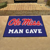University of Mississippi (Ole Miss) Man Cave Rug - 34 in. x 42.5 in.