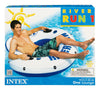 Intex River Run Blue/White Vinyl Adult Inflatable Floating Tube 53 W in. - Open Box