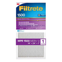 3M Filtrete 14 in. W X 24 in. H X 1 in. D 12 MERV Pleated Air Filter 1 pk (Pack of 4)