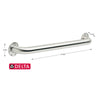 Delta 24 in. L ADA Compliant Satin Stainless Steel Grab Bar