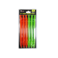 Max Force Outdoors and Camping Tent Stake Set Plastic 6 pk (Pack of 12)