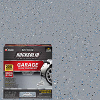 Rust-Oleum Rock Solid Gray Garage Floor Coating Kit 76 oz.
