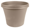 Bloem Terrapot Pebble Stone Resin UV-Resistant Tapered Traditional Planter 7 H in.