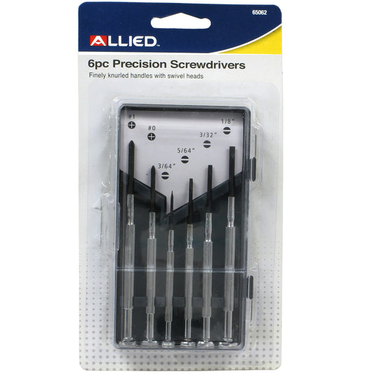Allied Precision Screwdriver Set 6 pc