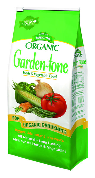 Nutriente orgánico para plantas en gránulos Garden-tone de Espoma, 4 libras
