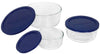 Pyrex 6010170 6 Piece Round Bake 'N Store Bowl Set (Pack of 3)