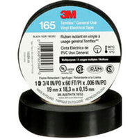 Economy Vinyl Electrical Tape, Black, 3/4 in. X 60 ft.