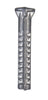 Hillman 1/4 in. D X 1-1/2 in. L Lead Round Head Concrete Screw Anchor 100 pk
