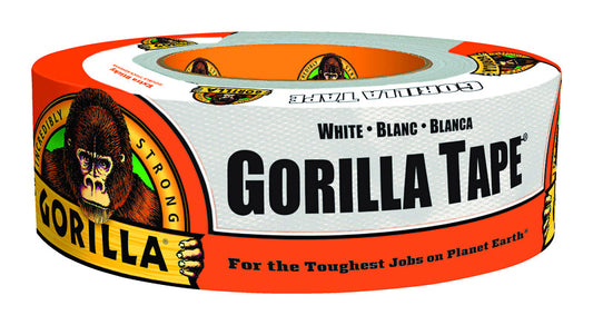 Gorilla 1.88 in. W x 30 yd. L White Duct Tape