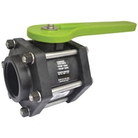 Green Leaf 2 in. Polypropylene FNPT Ball Valve Full Port Lever - Deal of The Week
