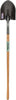 Seymour S300 DuraLite Steel Round Shovel Wood Handle