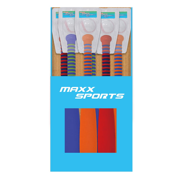 Bate de béisbol y espuma Maxx Sports surtido