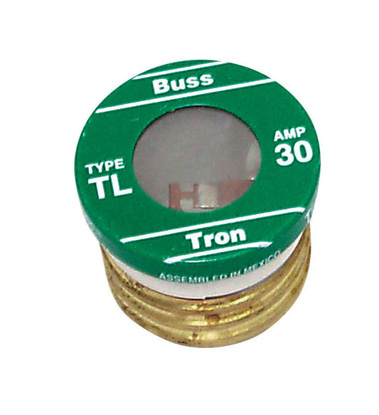 Bussmann 30 amps Time Delay Plug Fuse 3 pk (Pack of 5)