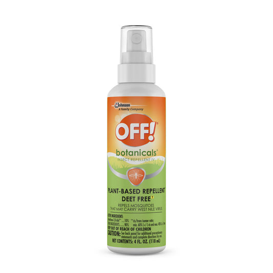 OFF! Botanicals Insect Repellent For Gnats/Mosquitoes 4 oz (Pack of 8).