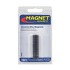 Magnet Source .187 in. L X .5 in. W Black Disc Magnets 0.5 lb. pull 10 pc