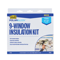 M-D Polar Block Clear Plastic Glare Control Window Shrink Film 62 L x 42 W in. (Pack of 6)