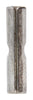 Jandorf 22-18 Ga. Uninsulated Wire Terminal Butt Splice Silver 5 pk